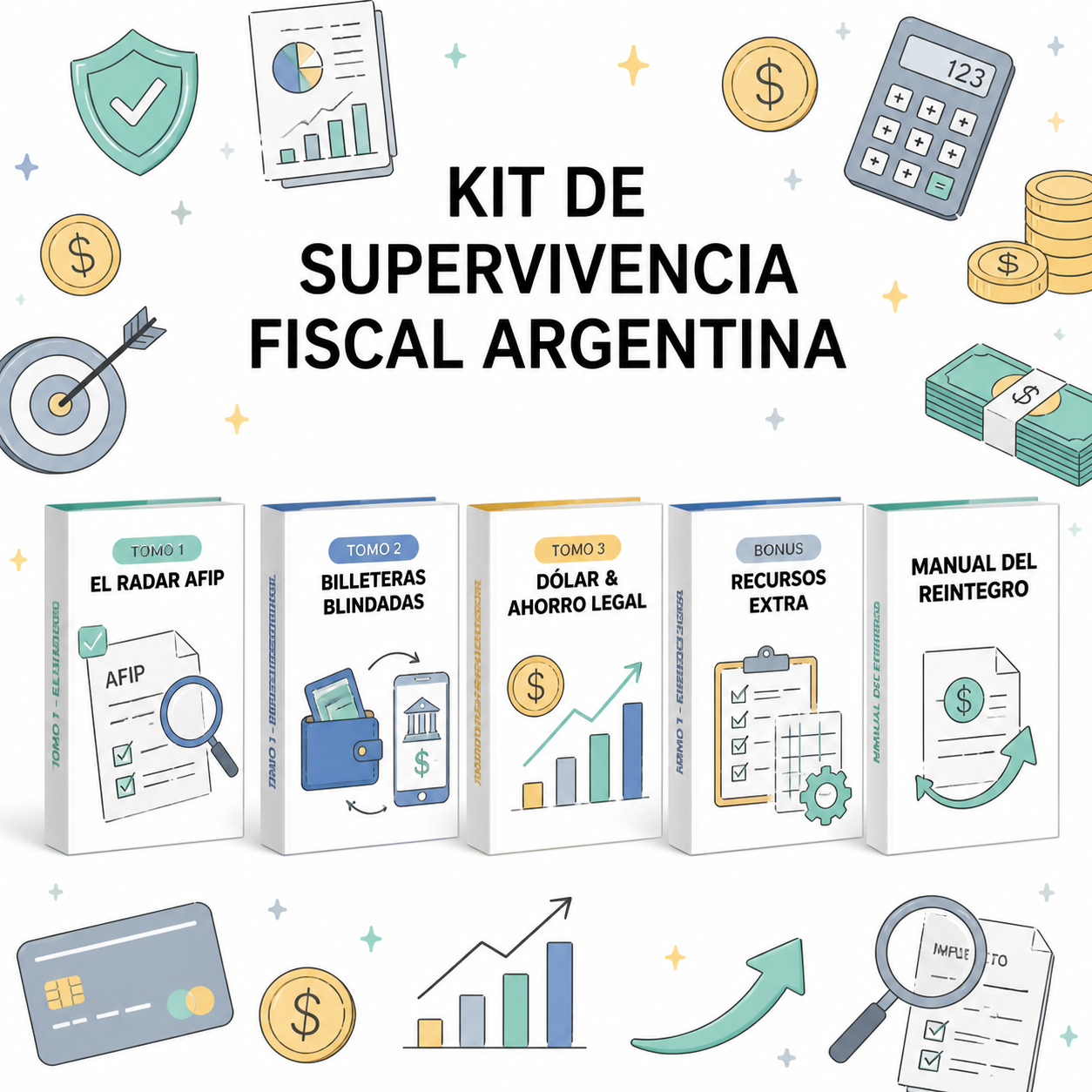 Kit de supervivencia fiscal Argentina + Manual de reintegro